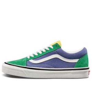 Кроссовки old skool 36 dx 'emerald navy' Vans, синий