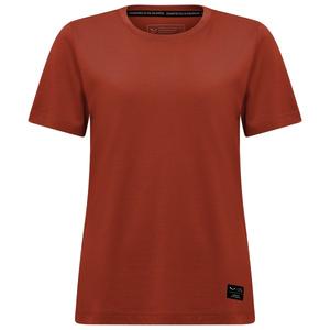 Женская футболка с нашивкой-логотипом орла - футболка Salewa, красный