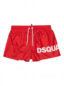 Плавки-шорты с логотипом Dsquared2 Kids, красный