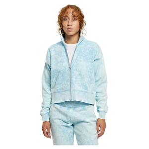 Толстовка Urban Classics Oversized Towel Washed Full Zip, синий