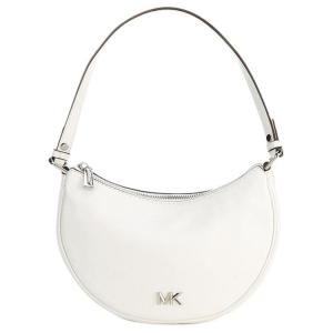 MICHAEL KORS Кожаная женская сумка через плечо белого цвета