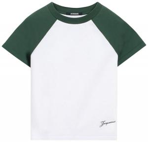Футболка Jacquemus Le Mini T-Shirt Baseball 'Multicolor/Green', зеленый