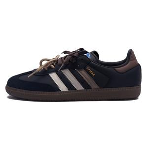 Samba OG German Army Trainers Unisex низкие кроссовки черно-коричневые Adidas Originals, умбра