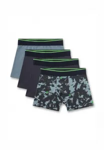 4Er pack комомаскировочные трусы Sanetta, Grau/Schwarz