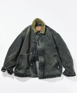 Вельветовая джинсовая рабочая куртка с воротником Nautica, цвет Charcoal Gray