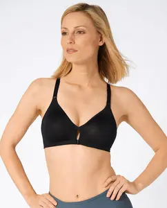 Беспроводной спортивный бюстгальтер Triaction Fitness Triumph, черный