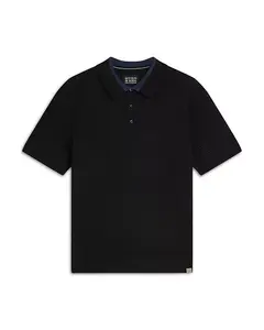 Структурированная рубашка-поло Scotch & Soda, черный