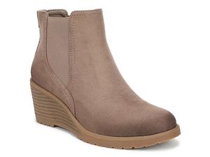 Ботинки Dr. Scholl's Camden Wedge Bootie, серо-коричневый