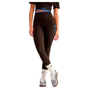 Леггинсы Hummel Knitted, коричневый