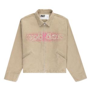 Куртка Sp5der Canvas Work Jacket 'Tan', желто-коричневый