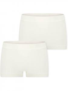 Schiesser Шорты из уникального хлопка, кремового цвета