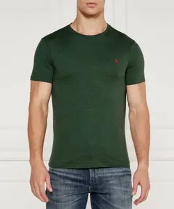 Футболка Slim fit Polo Ralph Lauren, зеленый