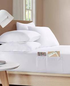 Боковые карманы для хранения Комплекты простыней из микрофибры Intelligent Design, белый