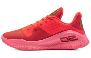 Кроссовки Under Armour Curry 4 Low "Flooded", красный