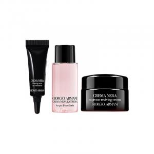 GIORGIO ARMANI AMANI Black Key набор пробников увлажняющего крема для лица и крема для глаз питательный увлажняющий 5мл+5мл+10мл