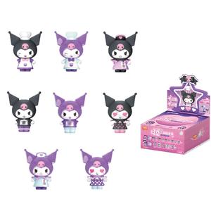 Sanrio Hello Kitty FUN Collection, Versatile Kuromi, сборные DIY наборы-сюрпризы 3 коробки-сюрприза/полный набор 12 шт Bloks