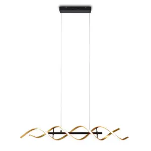 Подвесной светильник TRIO, золотой