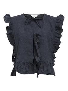 Блузка Object, цвет sky captain