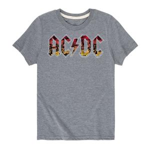 Футболка ACDC с логотипом и графическим рисунком для мальчиков 8–20 лет Licensed Character
