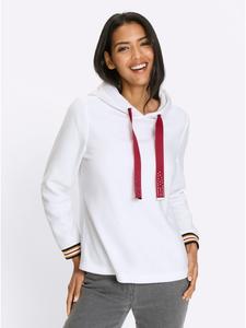 Флисовая рубашка белого цвета Sieh an!