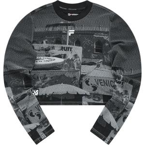 Футболка женская Jet Black FILA FUSION