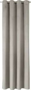 Штора на люверсах TOM TAILOR TT VelvetSignature 140 x 250 см Серая 140 x 250 см Tom Tailor