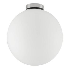 Светодиодный потолочный светильник MeineWunschleuchte Ø30 см Glaskugel Weiß, белое сатиновое стекло - 30 х 32 х 30 см