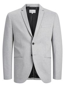 Пиджак стандартного кроя TEESHOPPEN, светло-серый