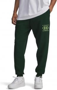 Брюки Under Armour Rival Textured, (301) Forest Green/Morph Green