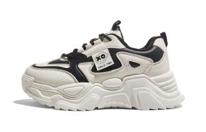 Износостойкие нескользящие короткие зимние ботинки women's RENBEN, бежевый