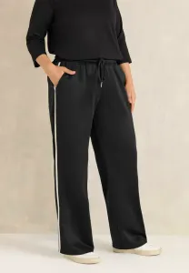 Спортивные брюки с широкими штанинами Evans, Black