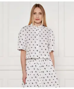 Рубашка Relaxed fit Karl Lagerfeld, белый