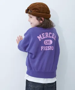 Толстовка с крупным силуэтным принтом Devil Lab, модель 25AW Devirock, цвет 012-Logo 3-Old Blue