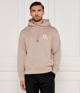 Толстовка Armani Exchange свободной посадки, бежевый