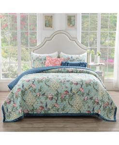 Комплект постельного белья Pavona из 3 предметов, размер Full/Queen Greenland Home Fashions, Jade