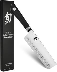 Shun Utlery Sora Hollow Ground Nakiri, 15,2 см, японская сталь VG10, ручная работа в Японии