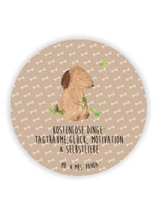 Магнит на холодильник в виде клеверного листа с надписью «Собачье счастье»  Mr. & Mrs. Panda, Hundeglück