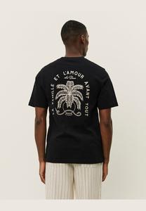 Футболка с принтом DIAZ Les Deux, черный