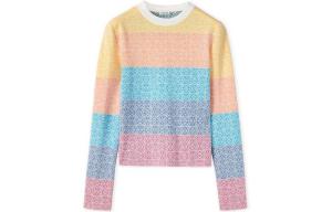 Кашемировый свитер женский многоцветный Loewe