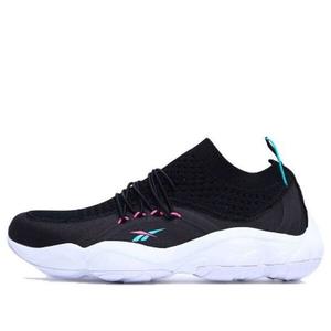 Кроссовки dmx fusion running shoes black/white Reebok, черный