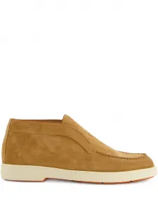 Сапоги на массивной подошве Santoni, нейтральный