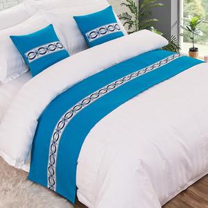 TTiiLoe Декоративная квадратная наволочка с потайной молнией Blue 7