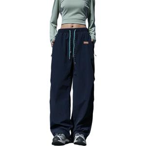 Ветровка Pants Unisex WARRIOR, темно-синий[free diy badge]