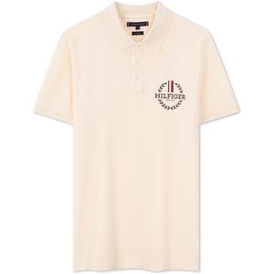 Мужская поло Tommy Hilfiger, экрю