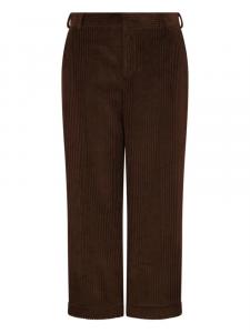 Moschino вельветовые брюки, коричневый