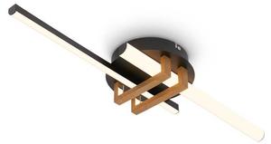 Светодиодный потолочный светильник Briloner 3953025, коричневый - абс - 16 x 8 x 59 см