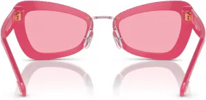 Женские солнцезащитные очки Swarovski Sk6012 Butterfly, Fuchsia/Old Pink/Pink