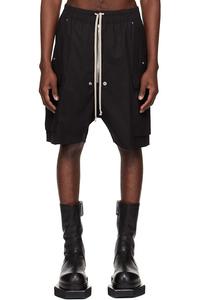 Шорты каргобела Temple Rick Owens, черный