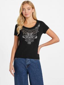 Футболка Eco Hardee Butterfly Guess Factory, черный