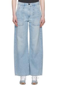 Синие широкие джинсы Ayla Cargo Citizens of Humanity